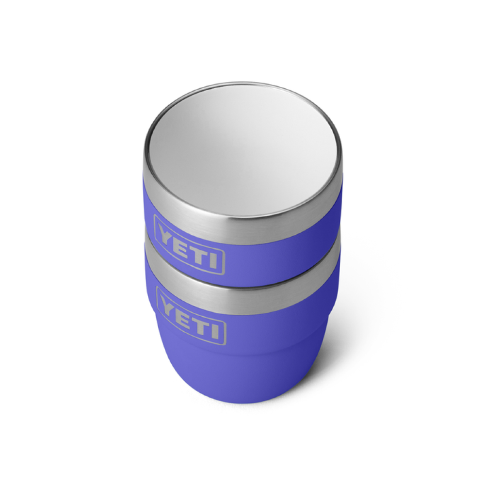 YETI Rambler 4 oz Stackable Espresso Cups Ultramarine Violet