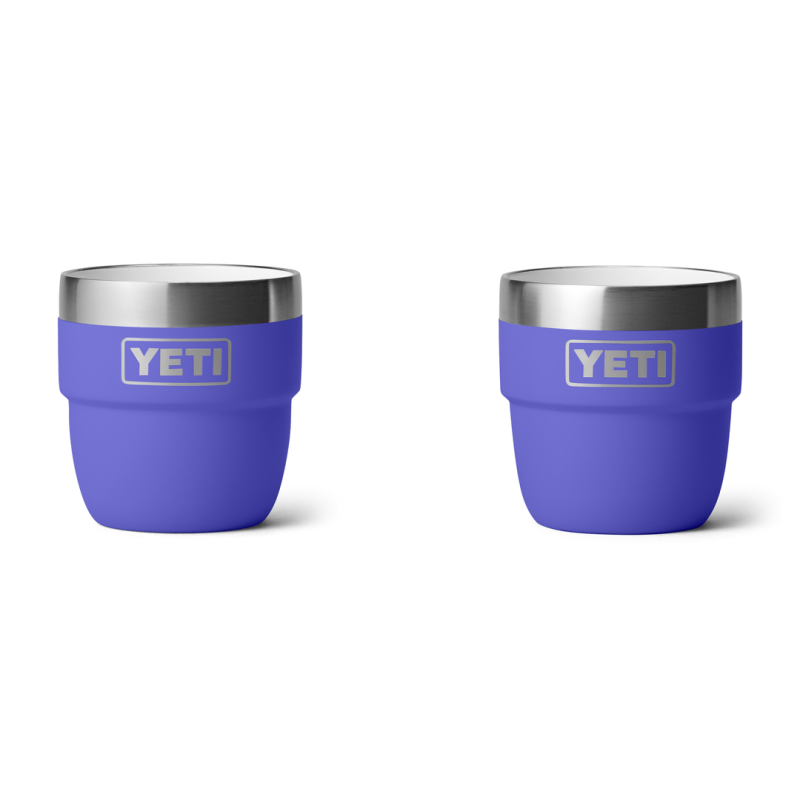 YETI Rambler 4 oz Stackable Espresso Cups Ultramarine Violet