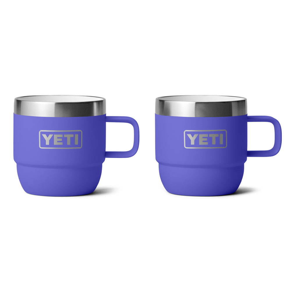 YETI Rambler 6 oz Stackable Espresso Mugs Ultramarine Violet