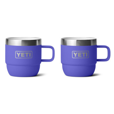 YETI Rambler 6 oz Stackable Espresso Mugs Ultramarine Violet