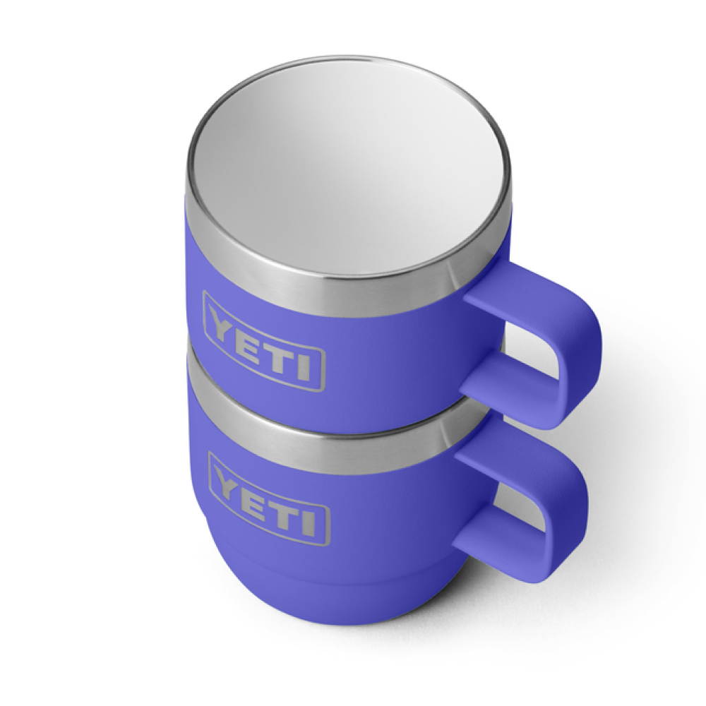 YETI Rambler 6 oz Stackable Espresso Mugs Ultramarine Violet