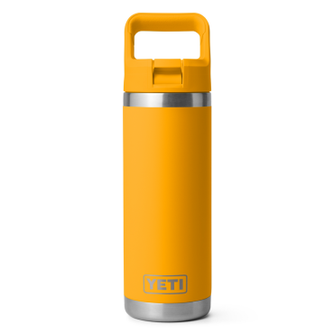 YETI Rambler 18 Oz Bottle Color Matched Straw Cap Beekeeper