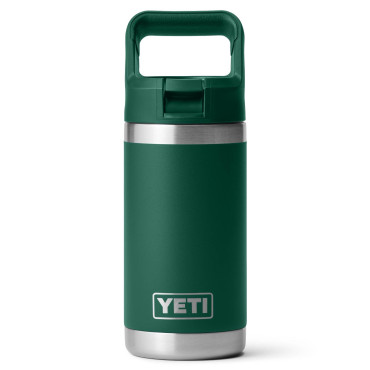 YETI Rambler Jr. 12 oz Kids Bottle Black Forest Green