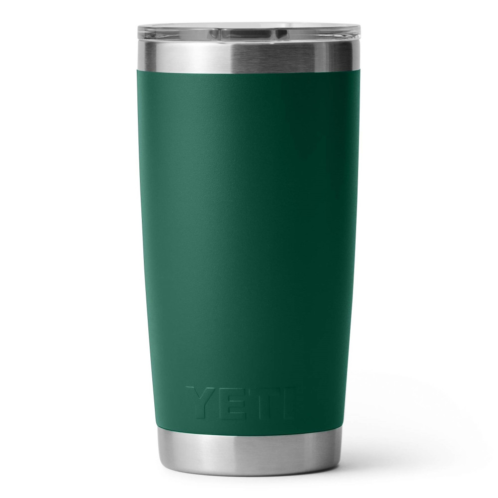 YETI Rambler 20 oz Tumbler Black Forest Green
