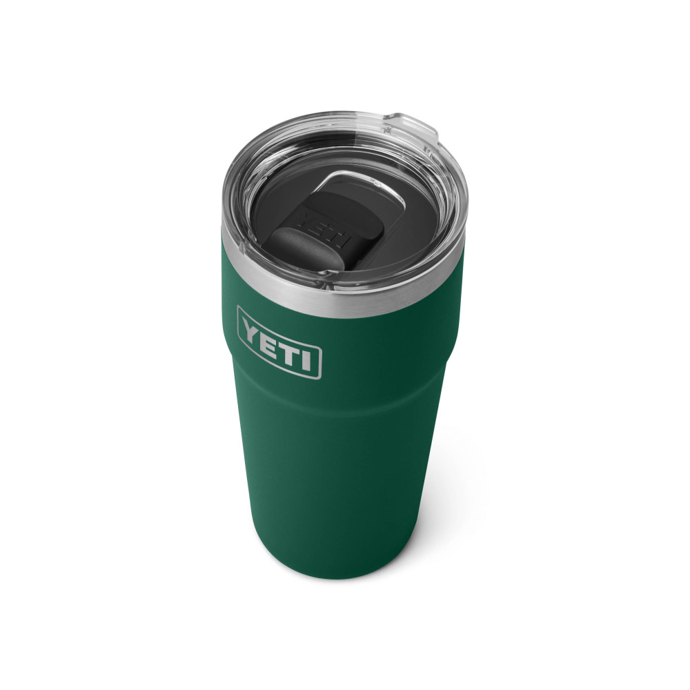 YETI Rambler 20 oz Stackable Tumbler Black Forest Green