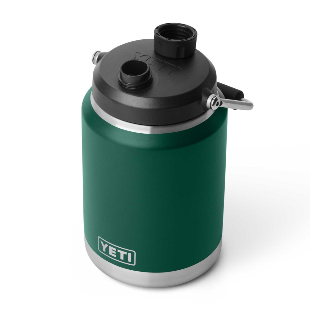 YETI Rambler Half Gallon Jug 2.0 Black Forest Green