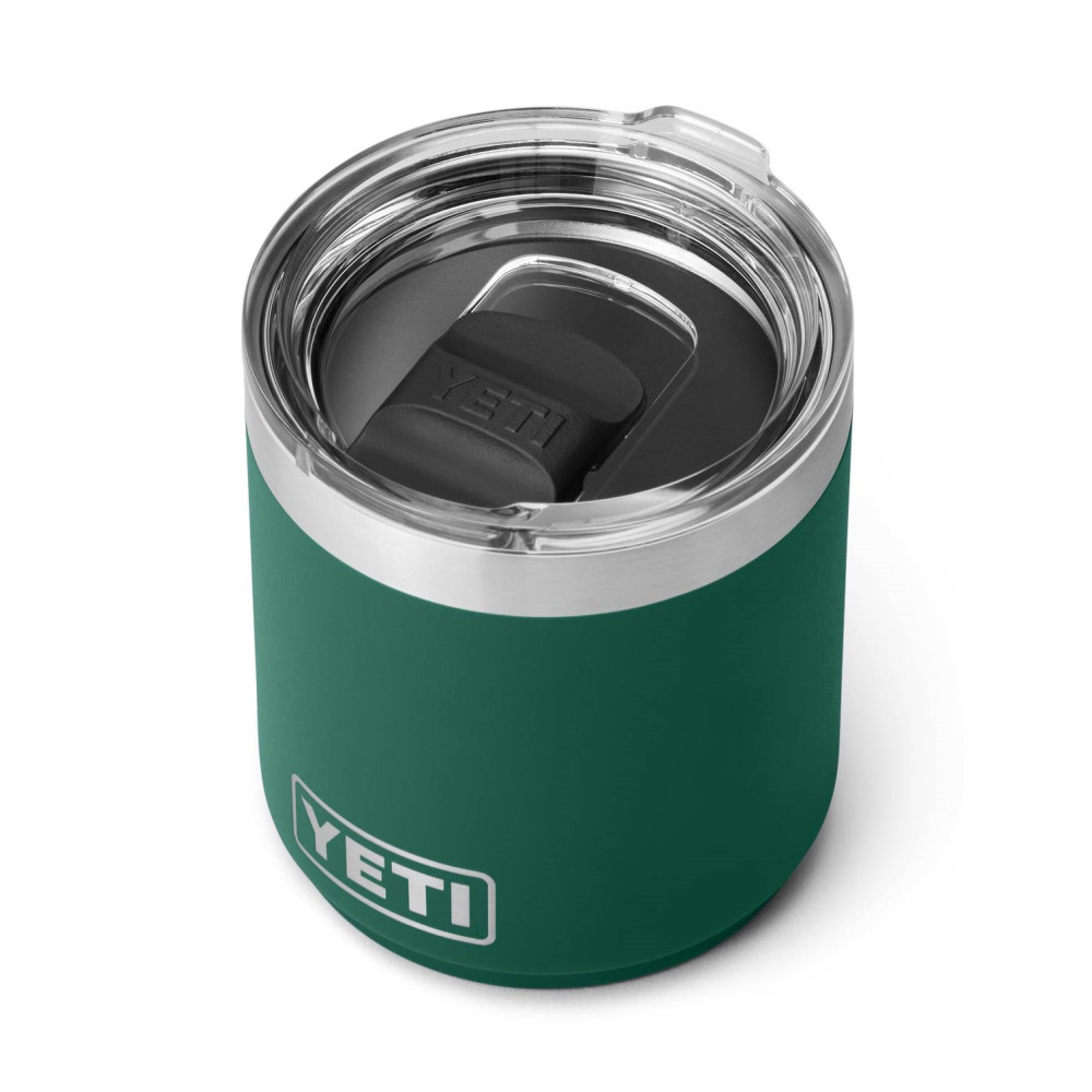 YETI Rambler 10 oz Lowball 2.0 Black Forest Green