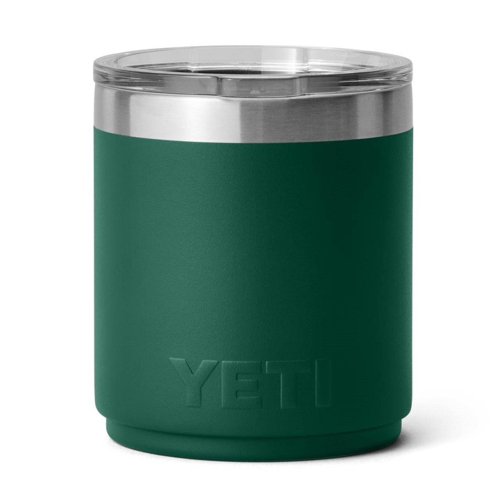 YETI Rambler 10 oz Lowball 2.0 Black Forest Green