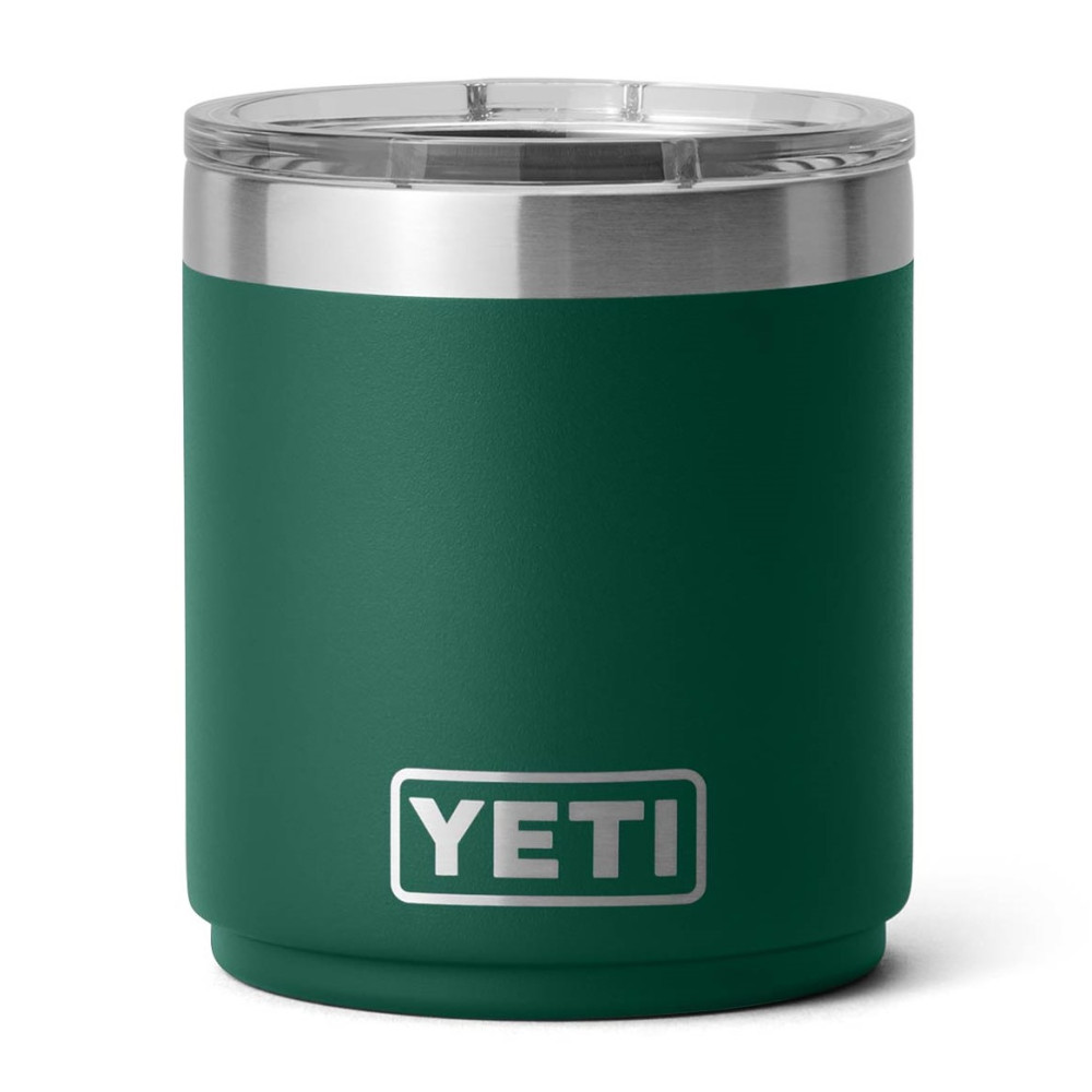 YETI Rambler 10 oz Lowball 2.0 Black Forest Green