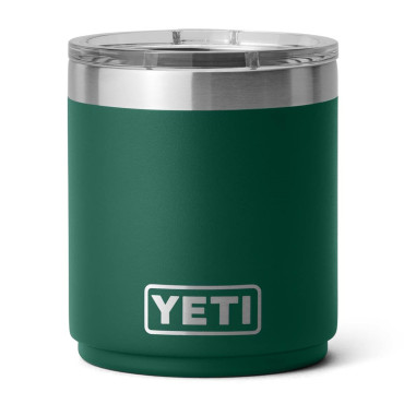 YETI Rambler 10 oz Lowball 2.0 Black Forest Green
