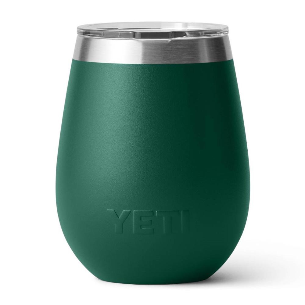 YETI Rambler 10 oz Wine Tumbler Black Forest Green