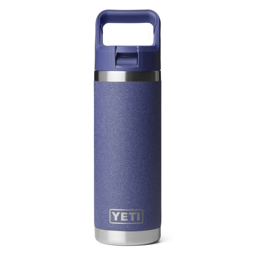 YETI Rambler 18 Oz Bottle Color Matched Straw Cap Moon Dust YETI Rambler 18 Oz Bottle Color Matched Straw Cap Moon Dust