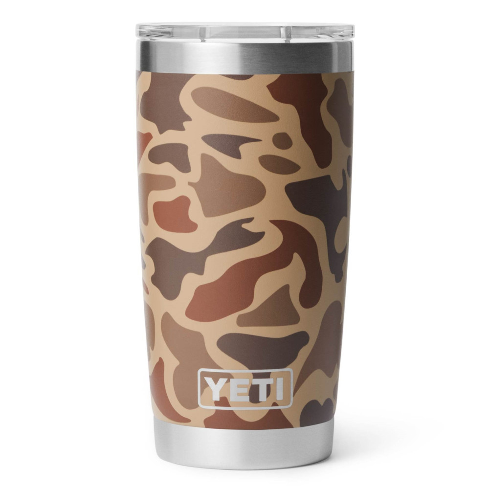YETI Rambler 20 oz Tumbler Wetlands Camo