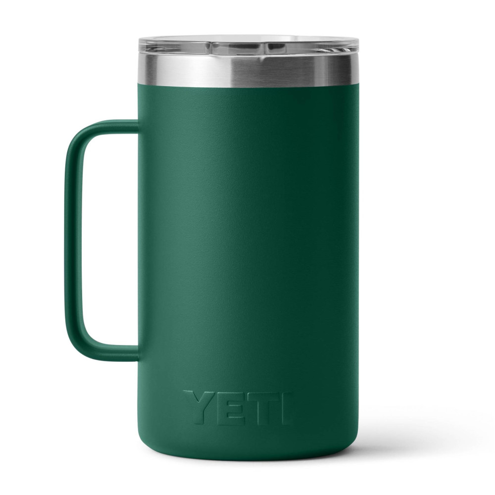 YETI Rambler 24 oz Mug Black Forest Green