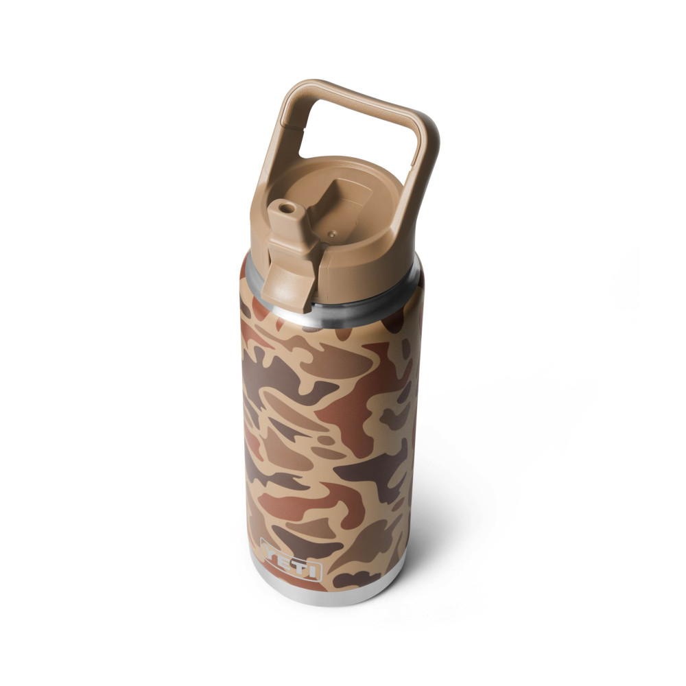 YETI Rambler 26 Oz Straw Bottle Wetlands Camo
