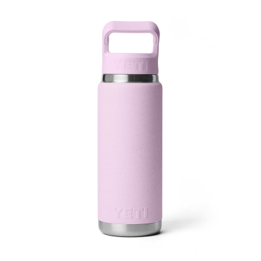 YETI Rambler 26 Oz Straw Bottle Cherry Blossom
