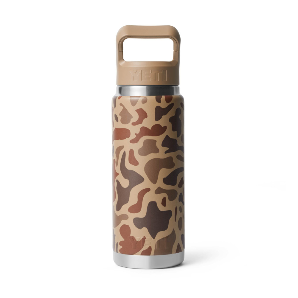 YETI Rambler 26 Oz Straw Bottle Wetlands Camo