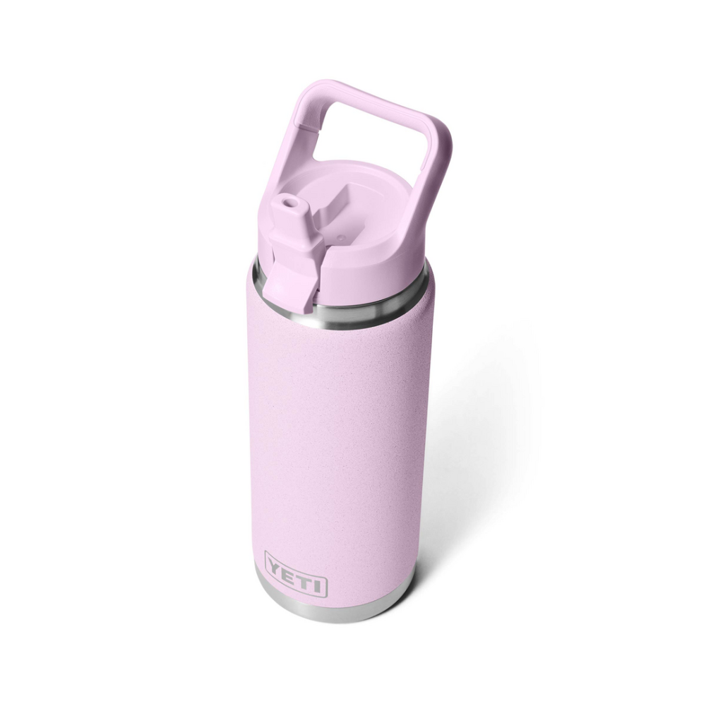 YETI Rambler 26 Oz Straw Bottle Cherry Blossom