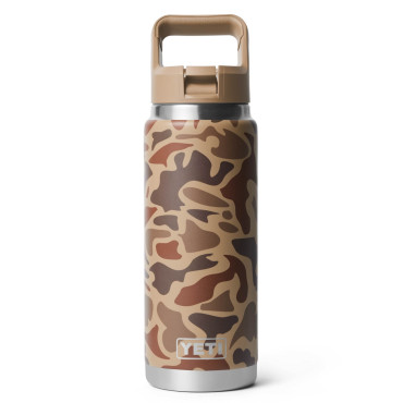 YETI Rambler 26 Oz Straw Bottle Wetlands Camo