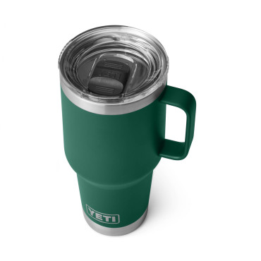 YETI Rambler 30 oz Travel Mug Black Forest Green