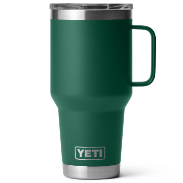 YETI Rambler 30 oz Travel Mug Black Forest Green
