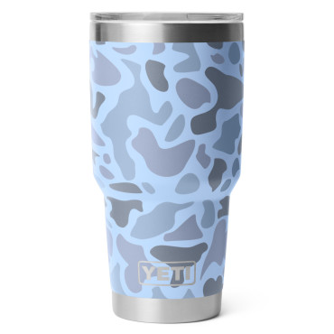 YETI Rambler 30 oz Tumbler Blue Camo