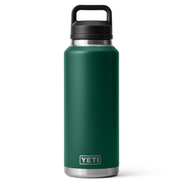 YETI Rambler 46 Oz Chug Bottle Black Forest Green