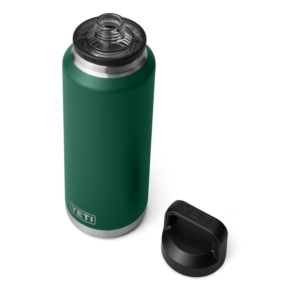 YETI Rambler 46 Oz Chug Bottle Black Forest Green
