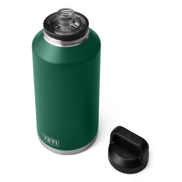YETI Rambler 64 Oz Chug Bottle Black Forest Green
