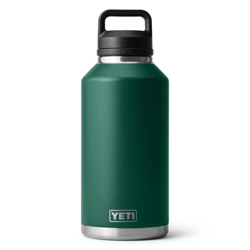 YETI Rambler 64 Oz Chug Bottle Black Forest Green