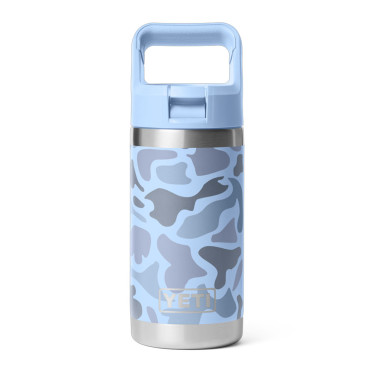 YETI Rambler Jr. 12 oz Kids Bottle Blue Camo