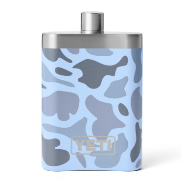 YETI Flask Blue Camo