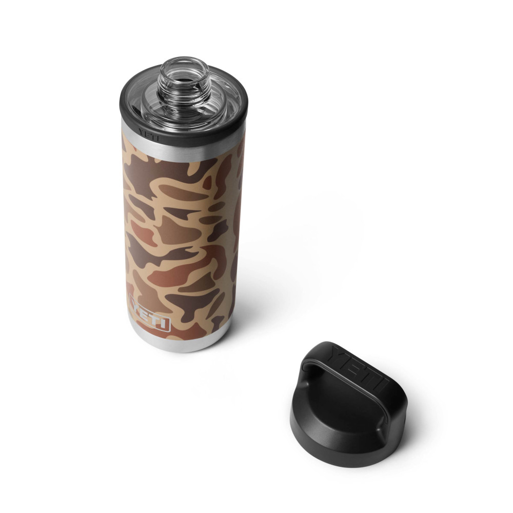 YETI Rambler 18 Oz Bottle Chug Wetlands Camo