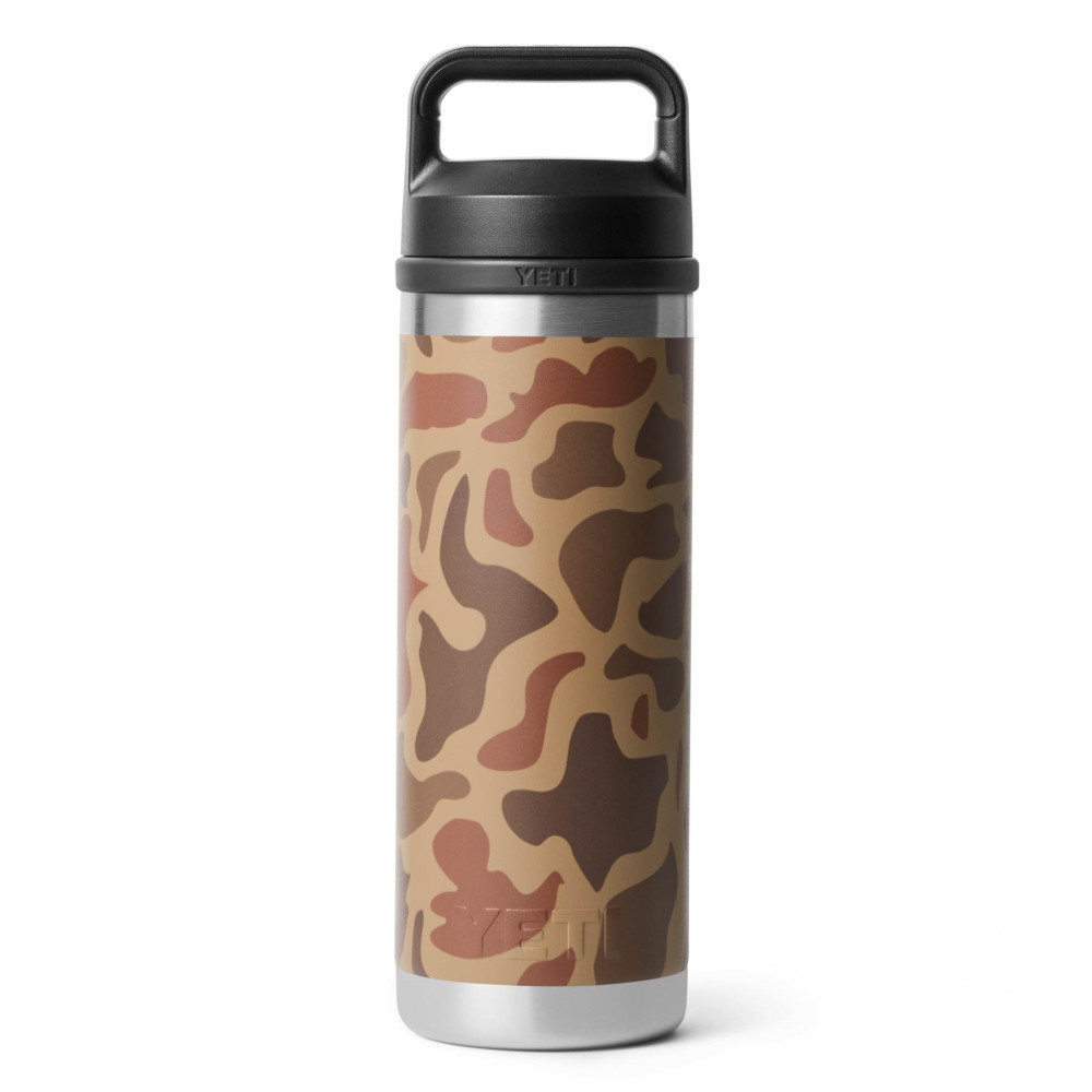 YETI Rambler 18 Oz Bottle Chug Wetlands Camo