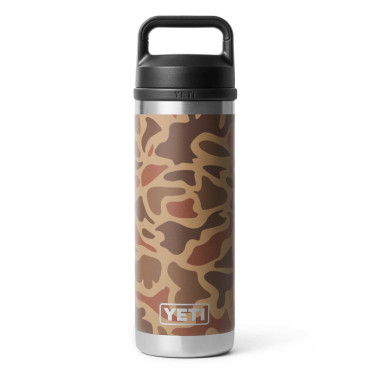 YETI Rambler 18 Oz Bottle Chug Wetlands Camo