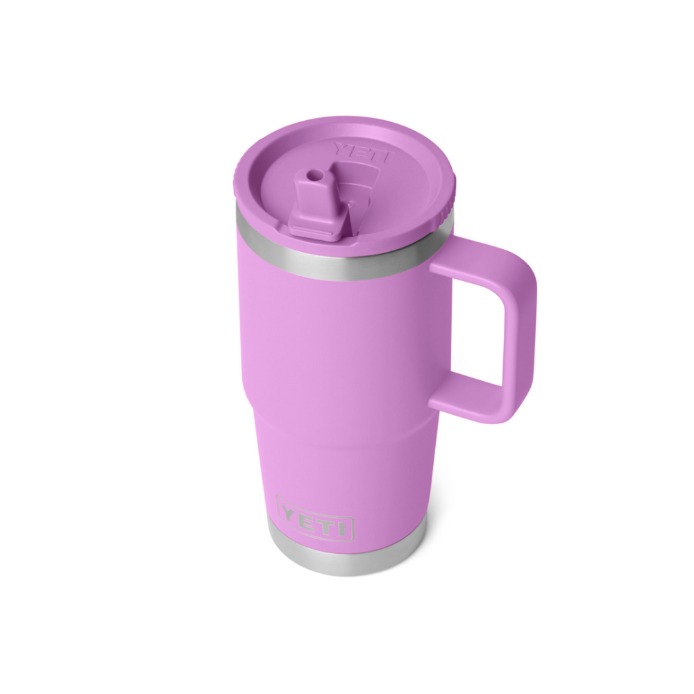 YETI Rambler 20 oz Travel Straw Mug Desert Bloom