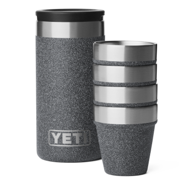 YETI Shot Glasses with Case Blackstone