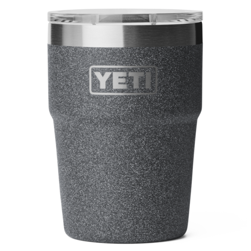 YETI Rambler 16 oz Stackable Tumbler Blackstone