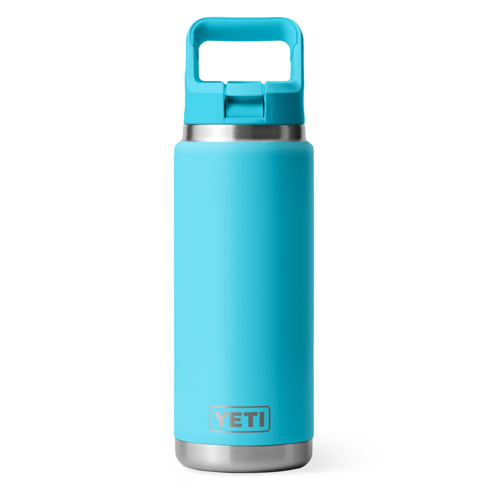 YETI Rambler 26 Oz Straw Bottle Reef Blue