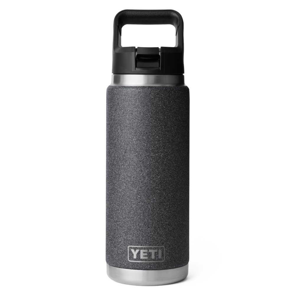 YETI Rambler 26 Oz Straw Bottle Blackstone