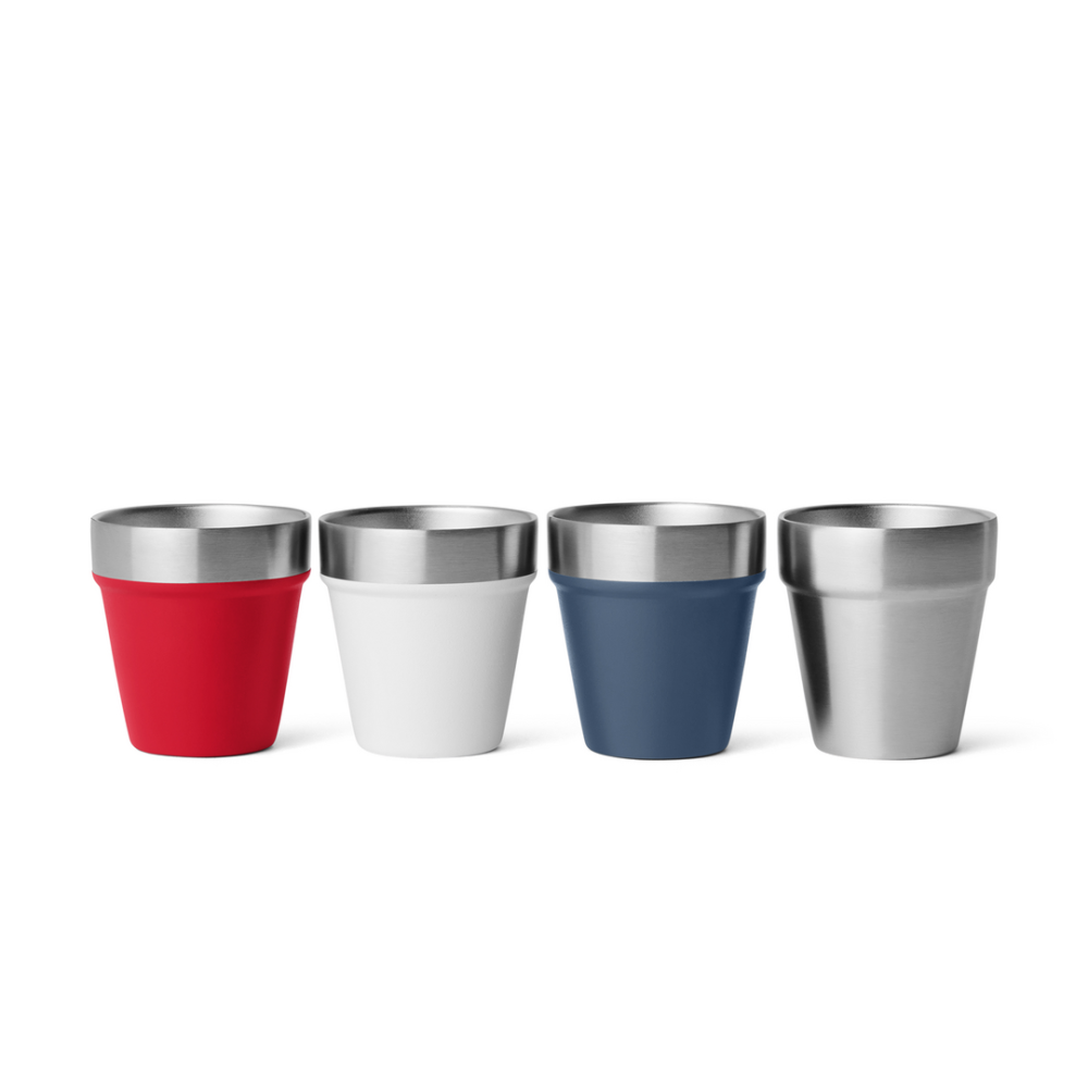 YETI Shot Glasses with Case Red/White/Navy