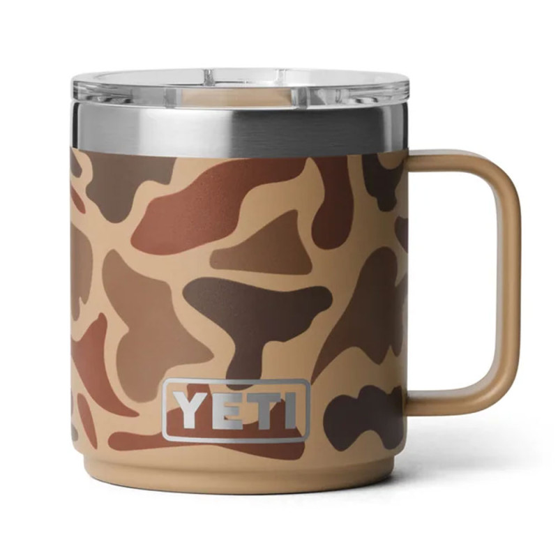 YETI Rambler 10 oz Ceramic Lined Mug Wetlands Camo