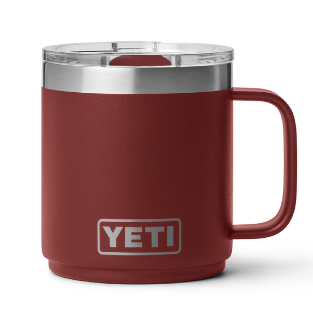 YETI Rambler 10 oz Ceramic Lined Mug Stag Red