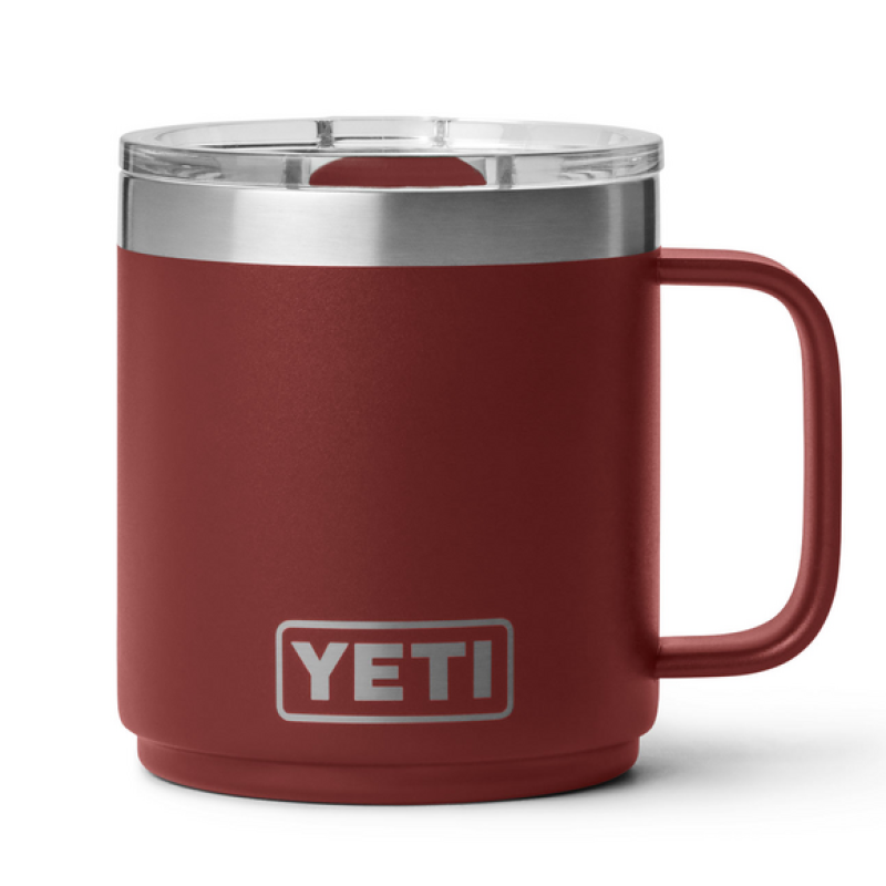 YETI Rambler 10 oz Ceramic Lined Mug Stag Red