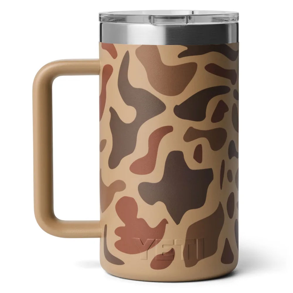 YETI Rambler 24 oz Mug Wetlands Camo