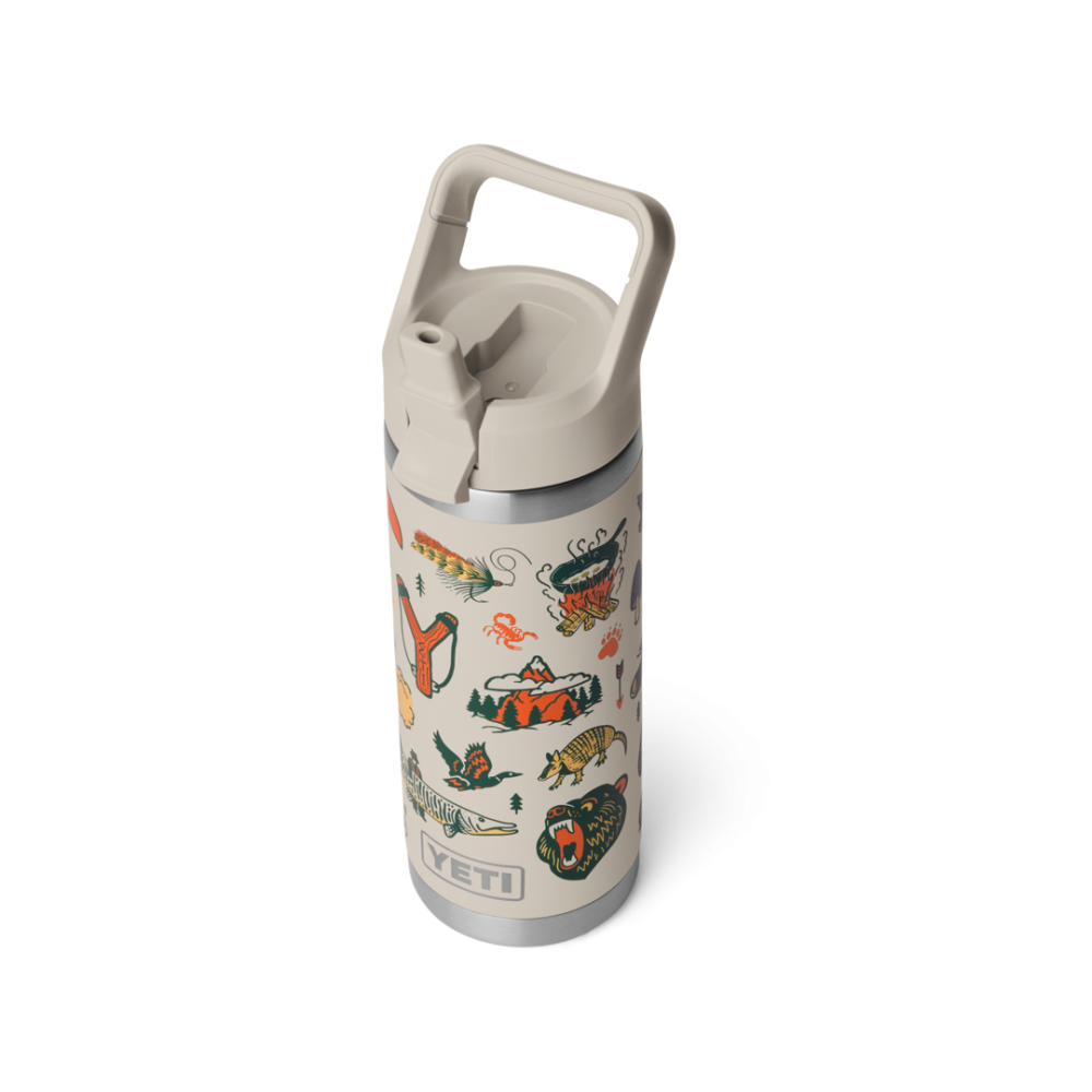 YETI Rambler 18 Oz Straw Bottle Cape Summer Camp