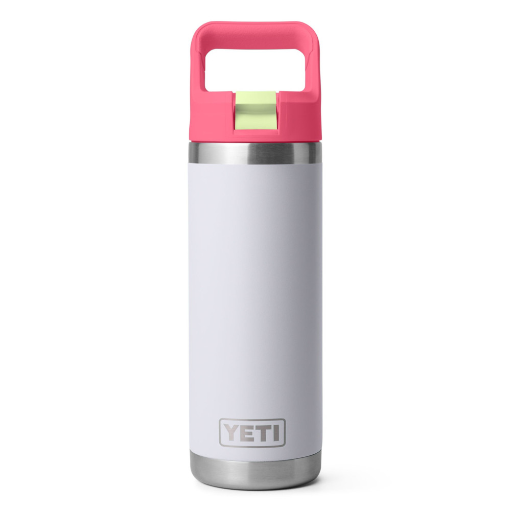 YETI Rambler 18 Oz Straw Bottle Mist/Pink/Grasshopper
