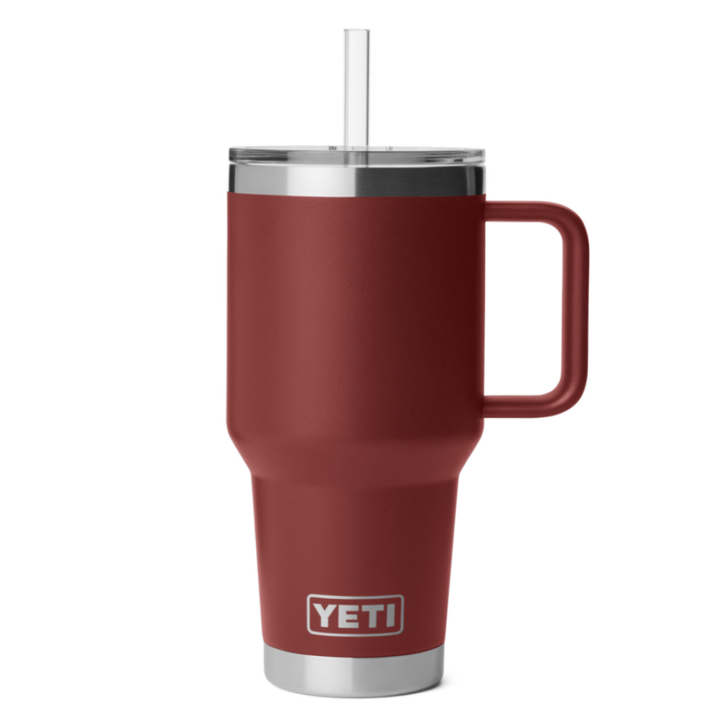 YETI Rambler 35 oz Straw Mug 2.0 Stag Red