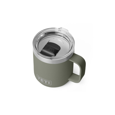 YETI Rambler 10 oz Ceramic Lined Mug Pampa Green