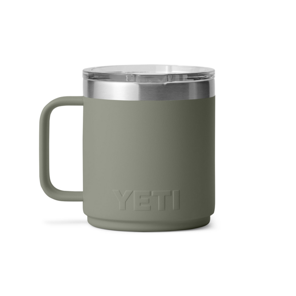 YETI Rambler 10 oz Ceramic Lined Mug Pampa Green